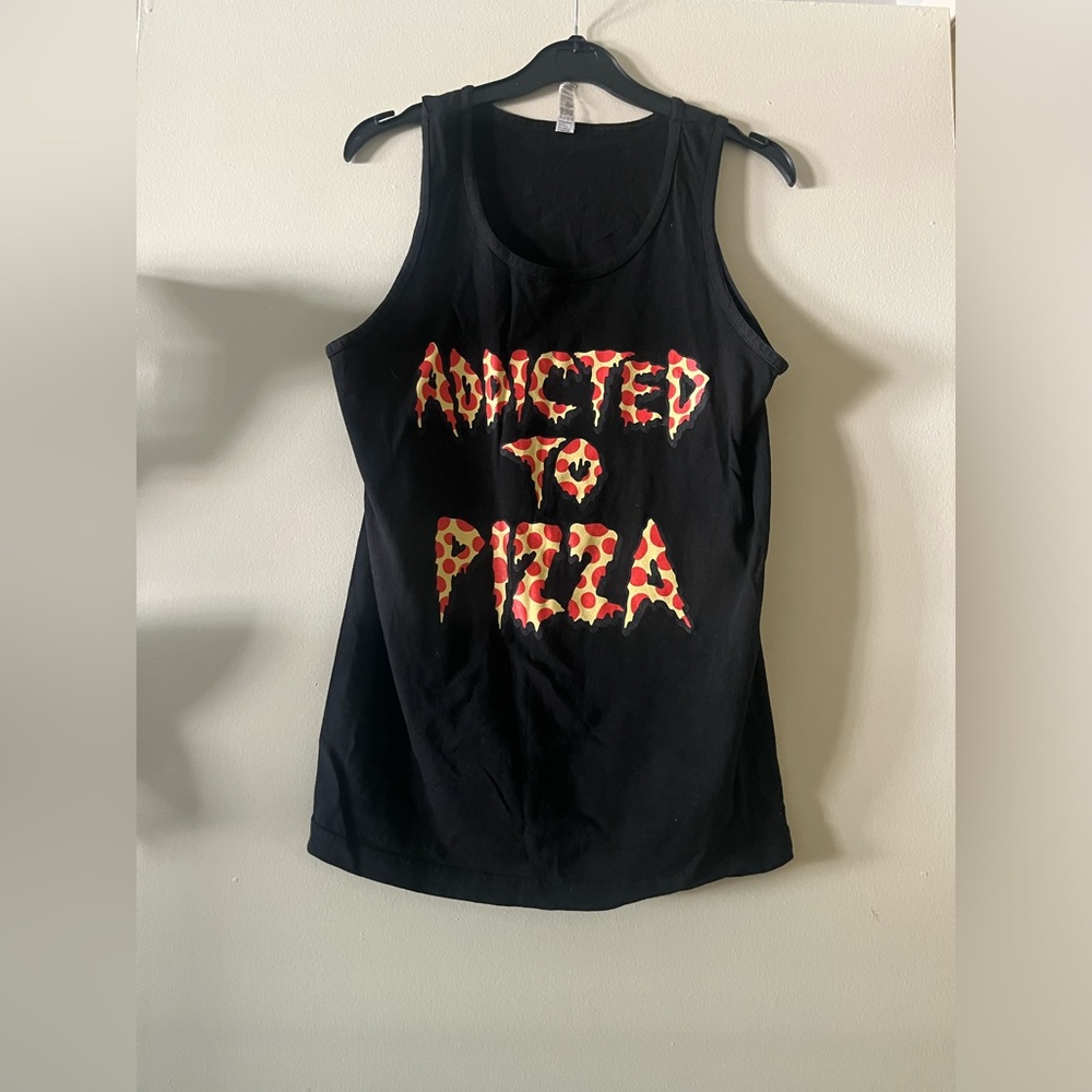 Addicted to Pizza Tank